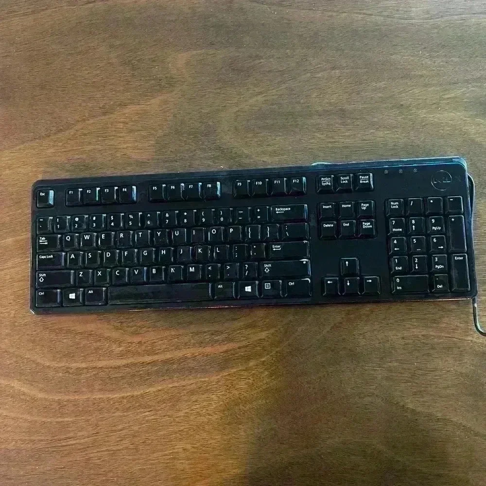 Dell Keyboard KB212-B - USB 104-Key‎ Quiet Keyboard